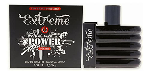 New Brand Extreme Power Edt Spray Men 3.3 Oz