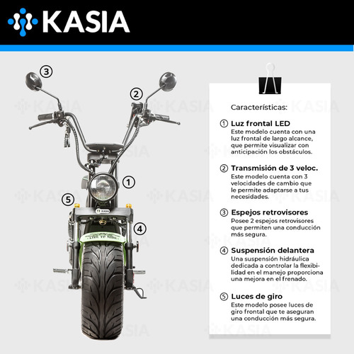 Moto Electrica Kasia City Coco Terra Nova Original Kasia