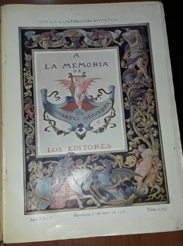 Lote De 52 Revistas La Ilustracion Artistica De La 1773-1825 (Usado)