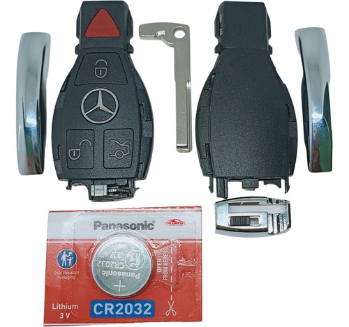 Carcasa Llave Mercedes Benz Calse E G C S M L R Slk 1 Bateri