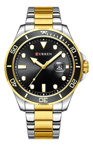 Curren Hombres Reloj De Cuarzo Clásico Masculino Moda Reloj