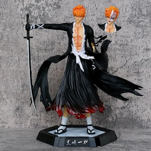 Boneco Bleach Hallow Com 2 Faces Modelo Grande 31cm