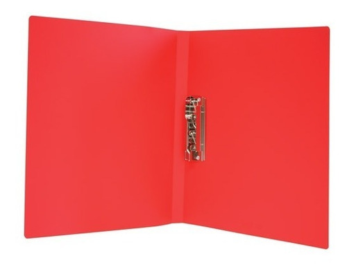 Carpeta De Polipropileno Con Palanca P/ 30h Carta Color Rojo