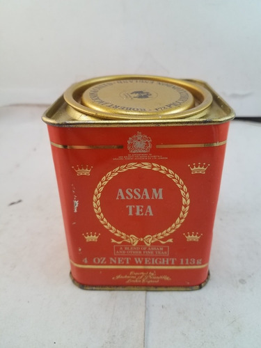 Lata De Te Inglesa De Colección Assam Tea