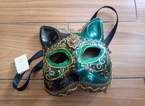 Antifaz Italiano De Colección La Maschera Del Galeone