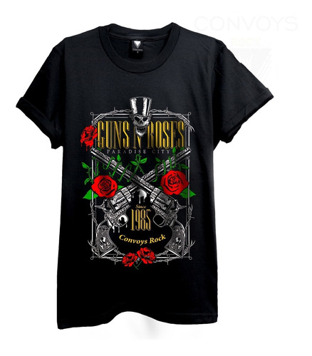 Remeras Guns N Roses Paradise - Nevada - Convoys Rock