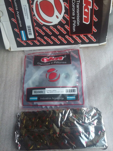 Kit De Transmision H.wave New 2014 420 (37t-14 Paredesbiker