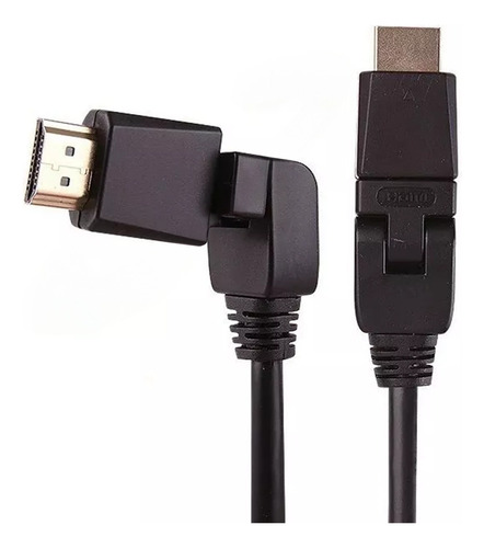 Cable Hdmi 3 Metros Pin 360º 3d 4k 1.4 Full Hd Tv Smart