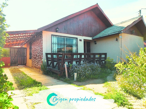 Casa Esquina En El Hermoso Balneario El Canelo, Algarrobo
