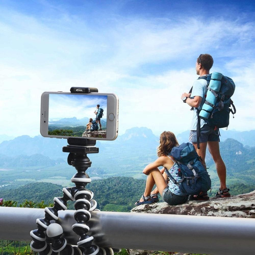 Imagen 2 de 7 de Mini Tripode Ultraflexible Spider + Soporte Celular