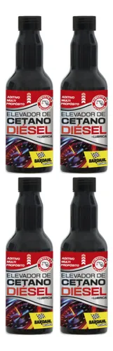 Kit Aditivo Elevador De Cetano Diesel 250ml Bardahl X 4 Uni