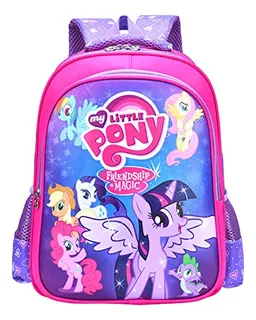 Mochilas My L Pony, Mochila Para Libros, Estilo Princesa, Es