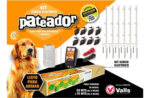 Cerco Electrificador Para Mascotas - Kit Completo
