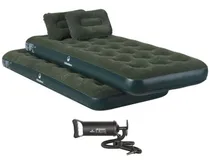 Comprar 2 Colchones Inflables Individual+2almohadas+inflador Klimber