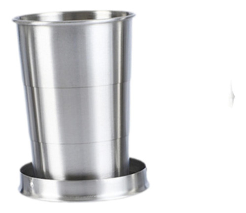 Taza Plegable Con Llavero Plegable Retráctil Para 150ml