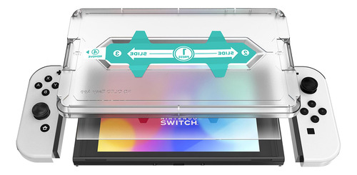 2pack Protector De Pantalla Vidrio Templado Para Switch Oled