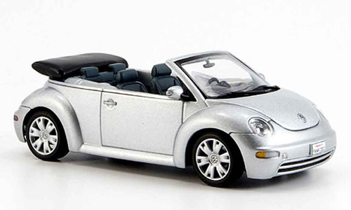 Vw New Beetle 1:43 Auto-art Carros Miniaturas Réplicas Fusca