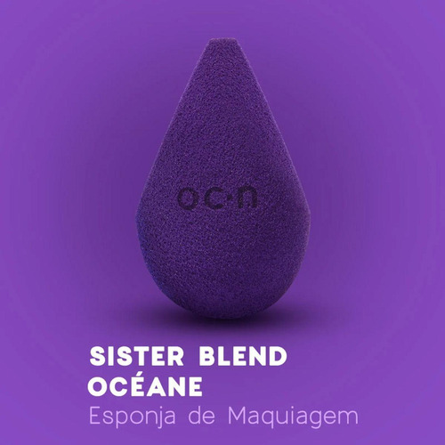 Esponja De Maquiagem Sister Blend Roxa Océane