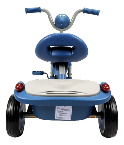 Triciclo Para Niños Plegable Con Luz Y Sonido De 2 A 4 Años