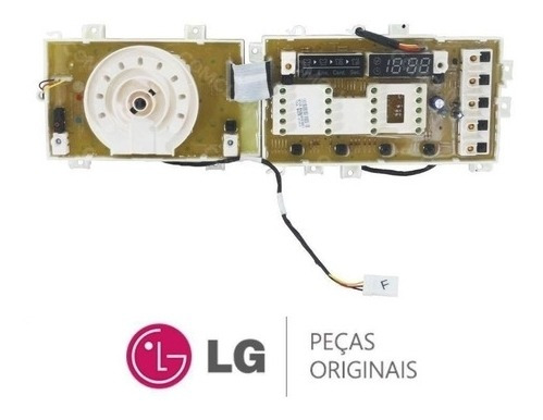 Imagen 2 de 2 de Tarjeta Display Lavadora Secadora LG 6871er2019n