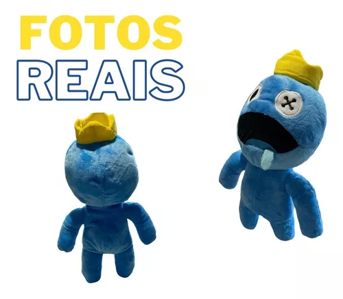 Boneco Azul Babão Rainbow Friends Roblox Blue Monstro Jogo