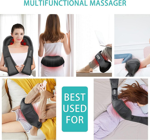 . Masajeador Shiatsu De Espalda Y Cuello, Masajeador De