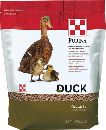 Alimento Nutricionalmente Completo Purina Pellets Para Patos