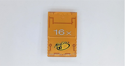 Memory Card Madcatz 16x De 1019 Bloques Nintendo Gamecube
