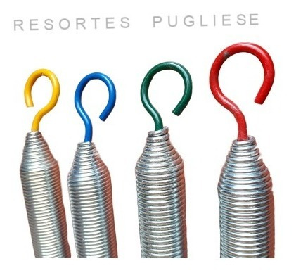 Imagen 4 de 5 de Resortes Pilates Reformer Colores A Elección X 15u.