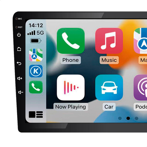 Multimídia Roadstar Rs1015br Prime Android Carplay 10 Pol