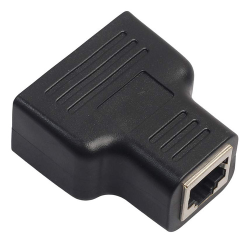 Adaptador Divisor Puerto Hembra Dual Cat Lan Ethernet Socket