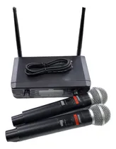 Comprar Micrófono Inalámbrico De Mano Doble Lexsen Uhf Musicapilar