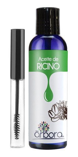 Aceite De Ricino Crecimiento Cejas Y Pestañas  + Aplicador 