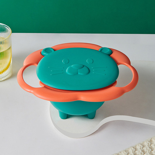 Comedero Giratorio Para Niños, Resistente A Derrames, 360 Gr