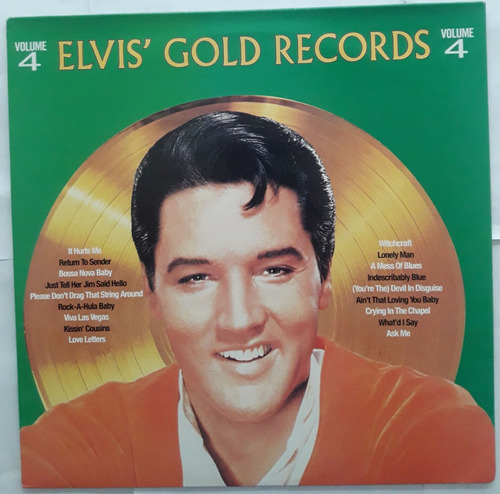 Lp Vinil (nm) Elvis Presley Elvis' Gold Records Vol 4 Ed Eu