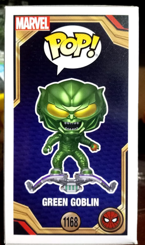 Funko Pop! Green Goblin Duende Verde No. 1168 - Spider-man (Usado)