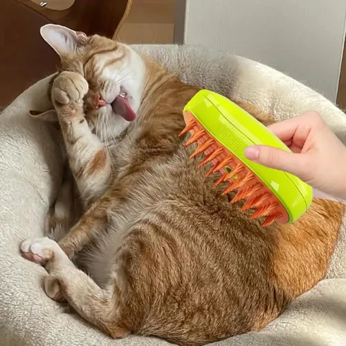 Cepillo De Vapor Para Gatos, 6 Piezas, Para Eliminar El Pelo