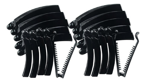 20 Unids Cabello Banano Combs Clips / Tail Hail Grips