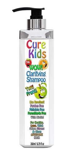 Cure Kids ¡guau! Champú Clarificante Para El Cabello 8 Fl Oz