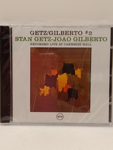 Getz - Gilberto *2* Live Cd Nuevo 