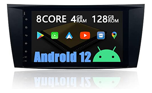 Android 12, Estéreo Automóvil Carplay Y Gps Mercedes-...
