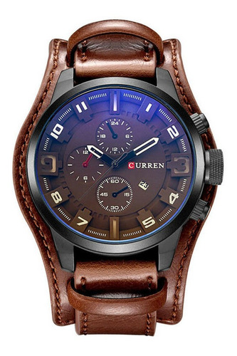 Reloj Curren Maquina Japonesa Eco Cuero Excelente Calidad!!!