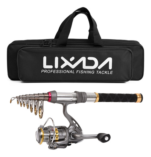 Spinning Cod Kit, Bolsa De Pesca De Fibra, Soporte De Carbon