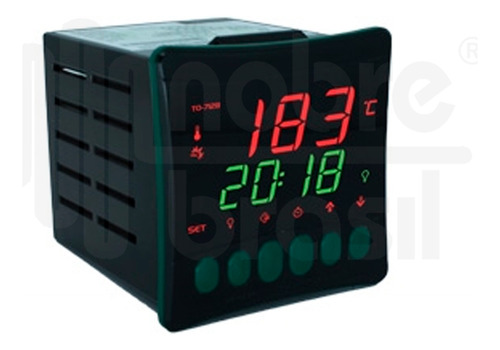 Controlador De Temperatura P/ Fornos To-712b Full Gauge