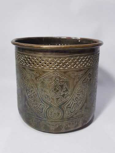 Imagen 7 de 10 de Antiguo Porta Botella Sifón Hermos Servicio Bronce Mag 58042