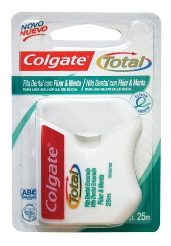 Hilo dental Colgate Fluor y Menta 25 m