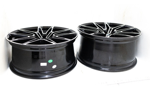 Rodas 19 Bmw M4 G82 5x120 F30 328 335 320 X1 X3 Cor Preto Com Diamantado