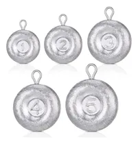 Comprar Sotiff 5 Unidades De Pesas De Pesca De Disco Para Pesca De A