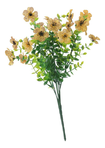 De Flores Artificiales La Vegetación Eucalipto Hojas Planta