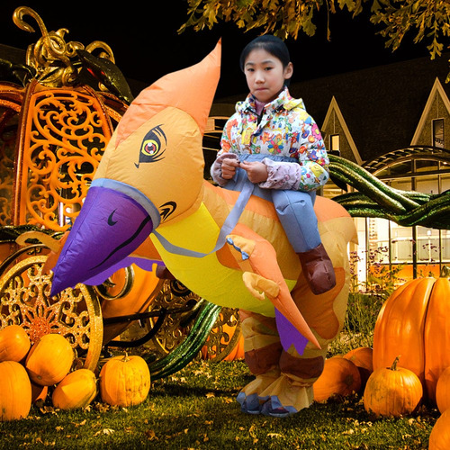 Inflável Dinossauro Fantasia Crianças Blow Up Vestido Fantas